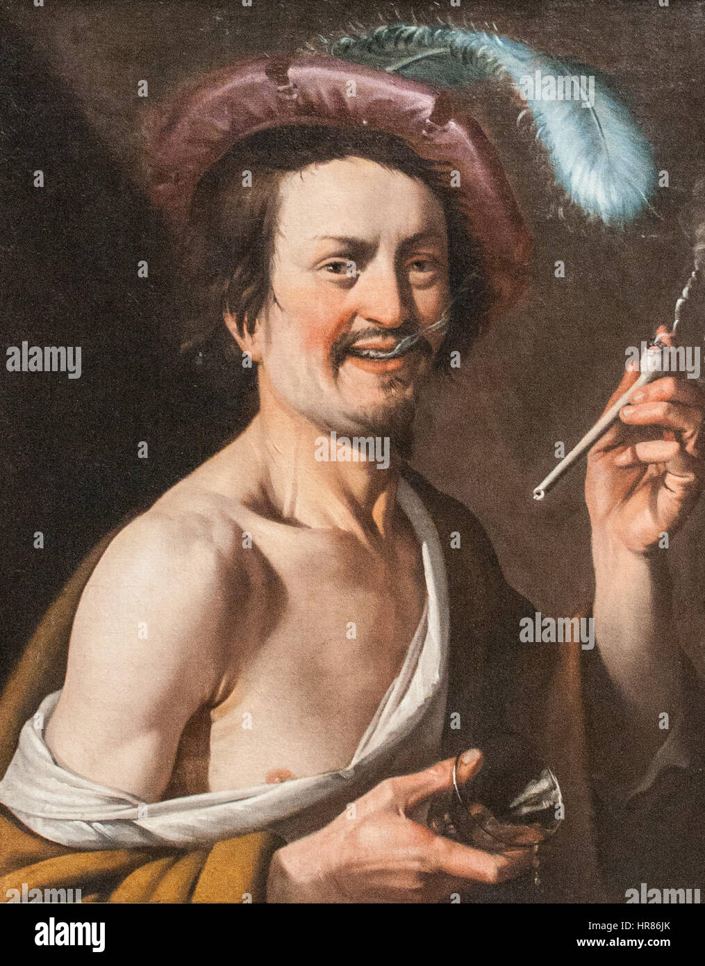 Van der Schoor - Allegorie der Sinne Geruch Stockfoto