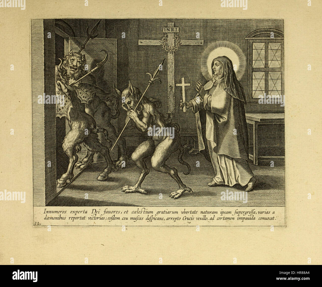 Vita S Virginis Teresiae ein Iesu 11 Stockfoto