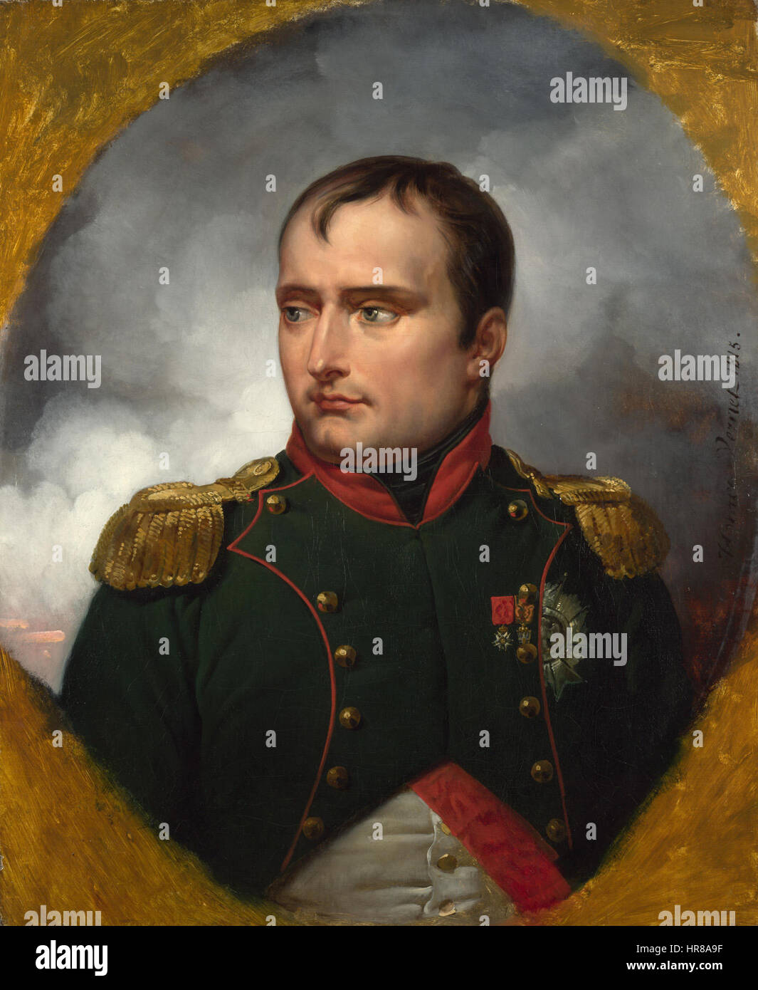 Kaiser Napoleon i., 1815, Emile Jean Horace Vernet Stockfoto