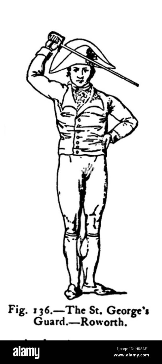 Die St.-Georgs-Guard Stockfoto