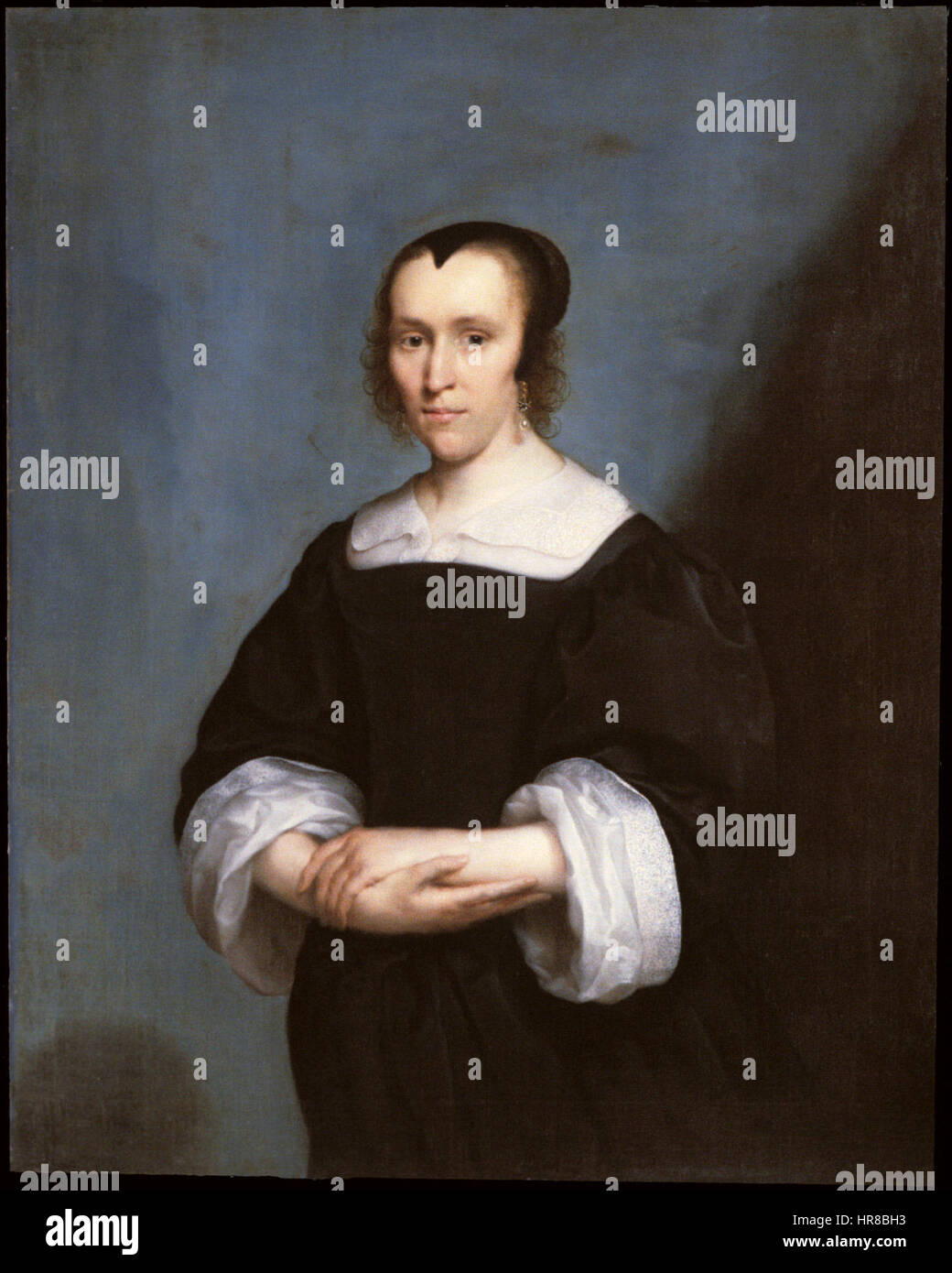 Van Ceulen ich, Cornelis Jonson, Portrait of a Woman, 1655-56 Stockfoto