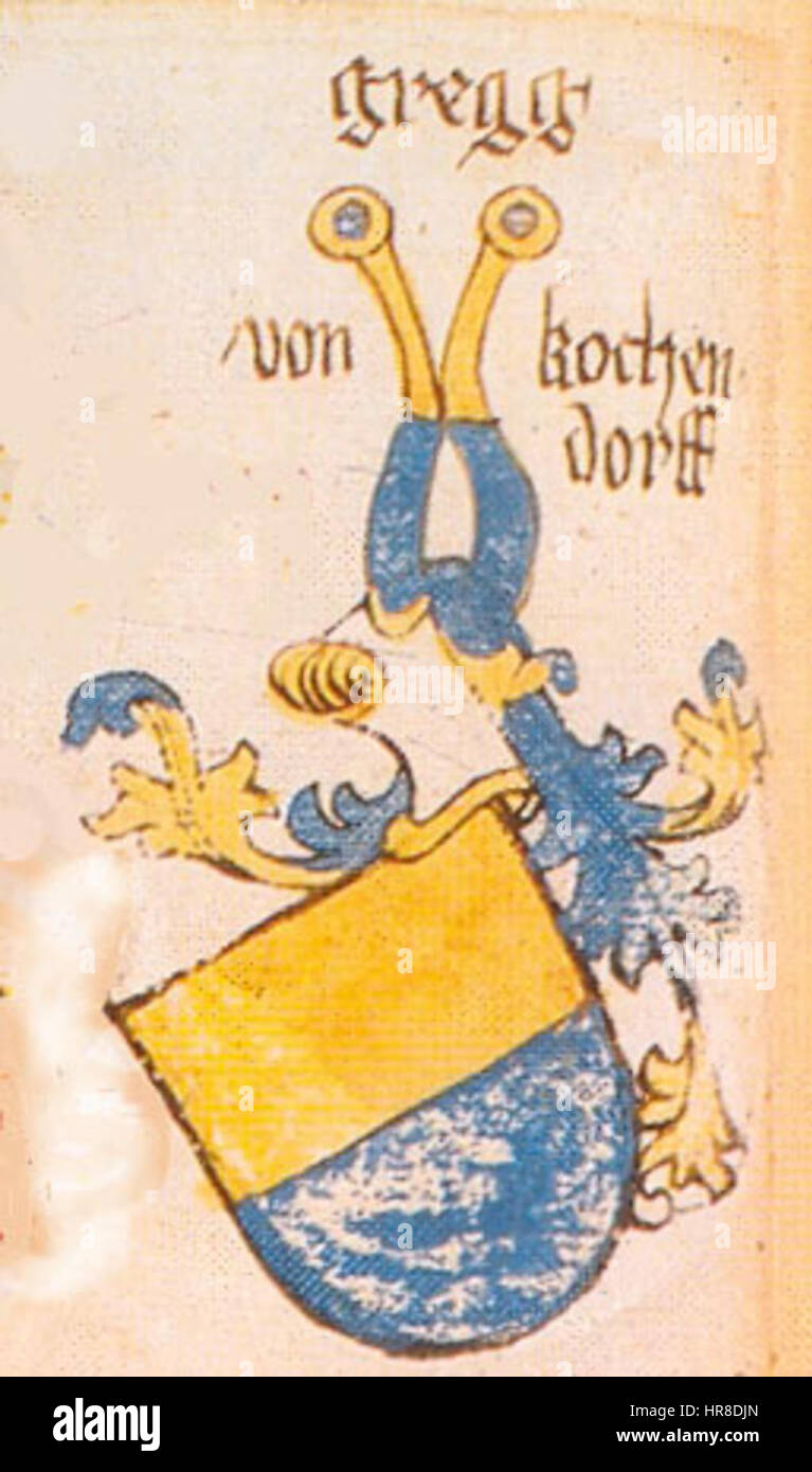 Der „XIngeram Codex 139c“ ist eine mittelalterliche Handschrift mit religiösen und historischen Illustrationen. Geschaffen vom Künstler Gregg von Kochendorff, stellt sie ein bedeutendes Beispiel mittelalterlicher europäischer Kunst und Kalligraphie dar. Stockfoto