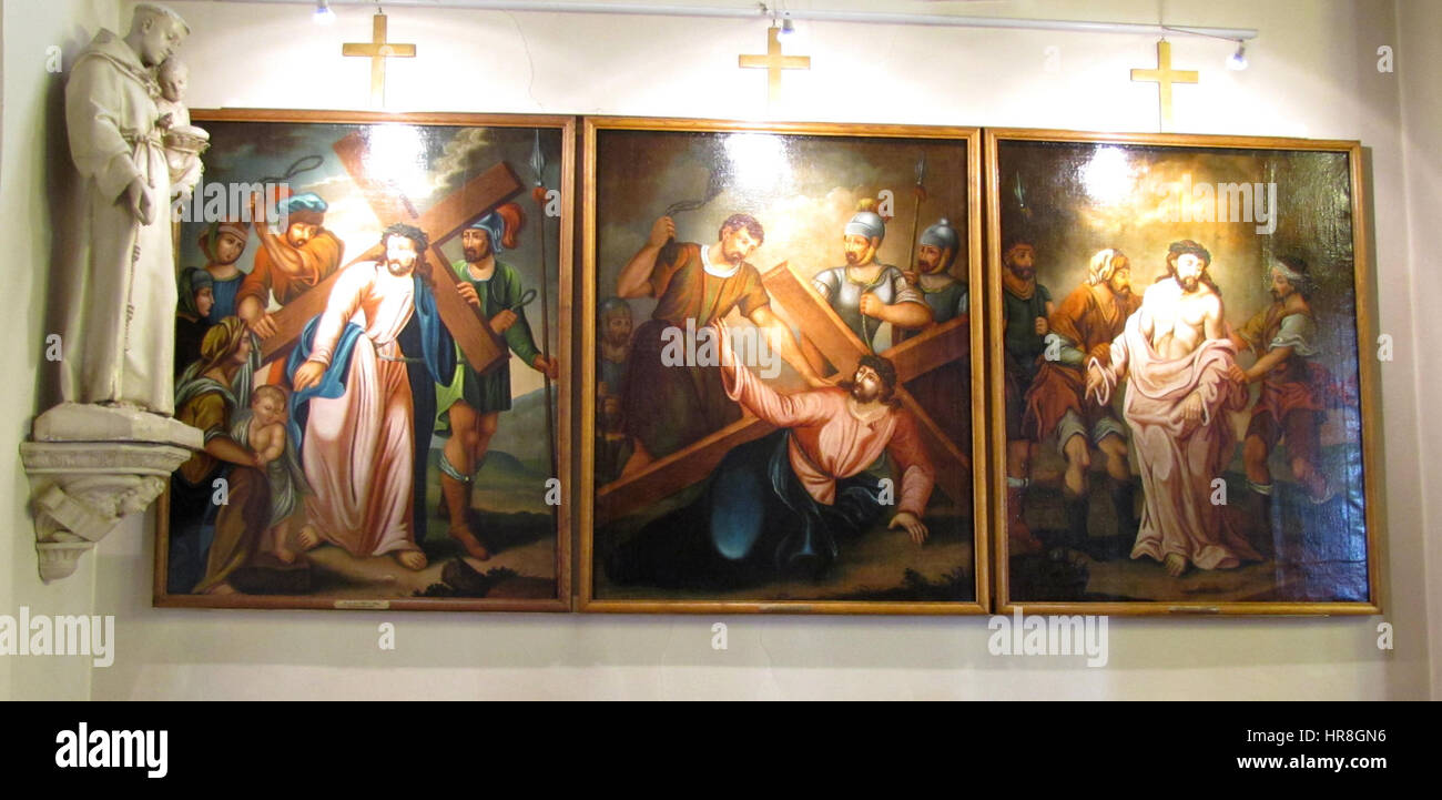 Weyersheim StMichel 57 Stockfoto