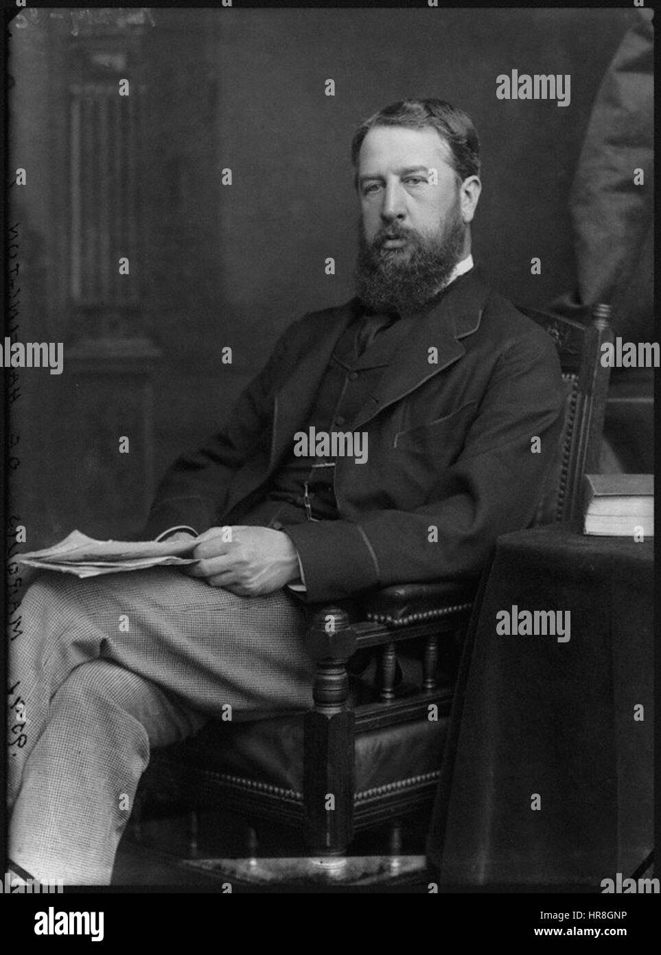 Spencer Cavendish, 8. Herzog von Devonshire Stockfoto