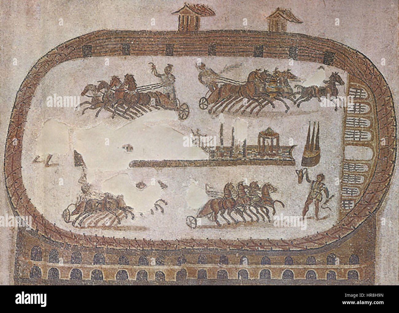 Die Carthage Zirkus Design Stockfoto