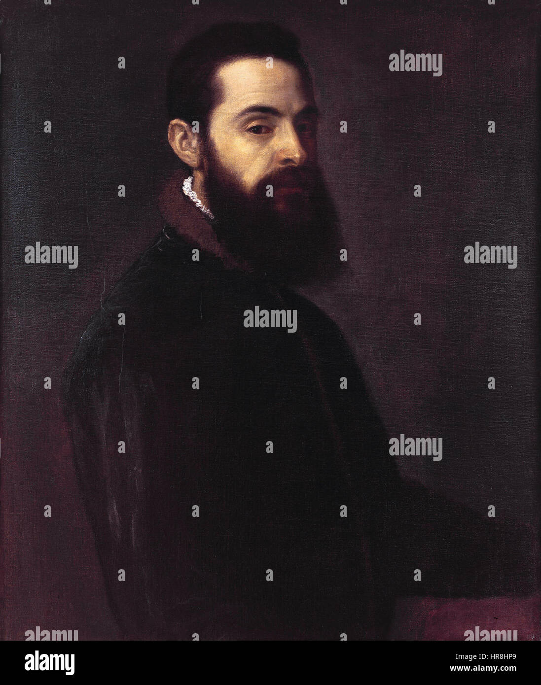 Tizian - Portrait von Antonio Anselmi - WGA22969 Stockfoto
