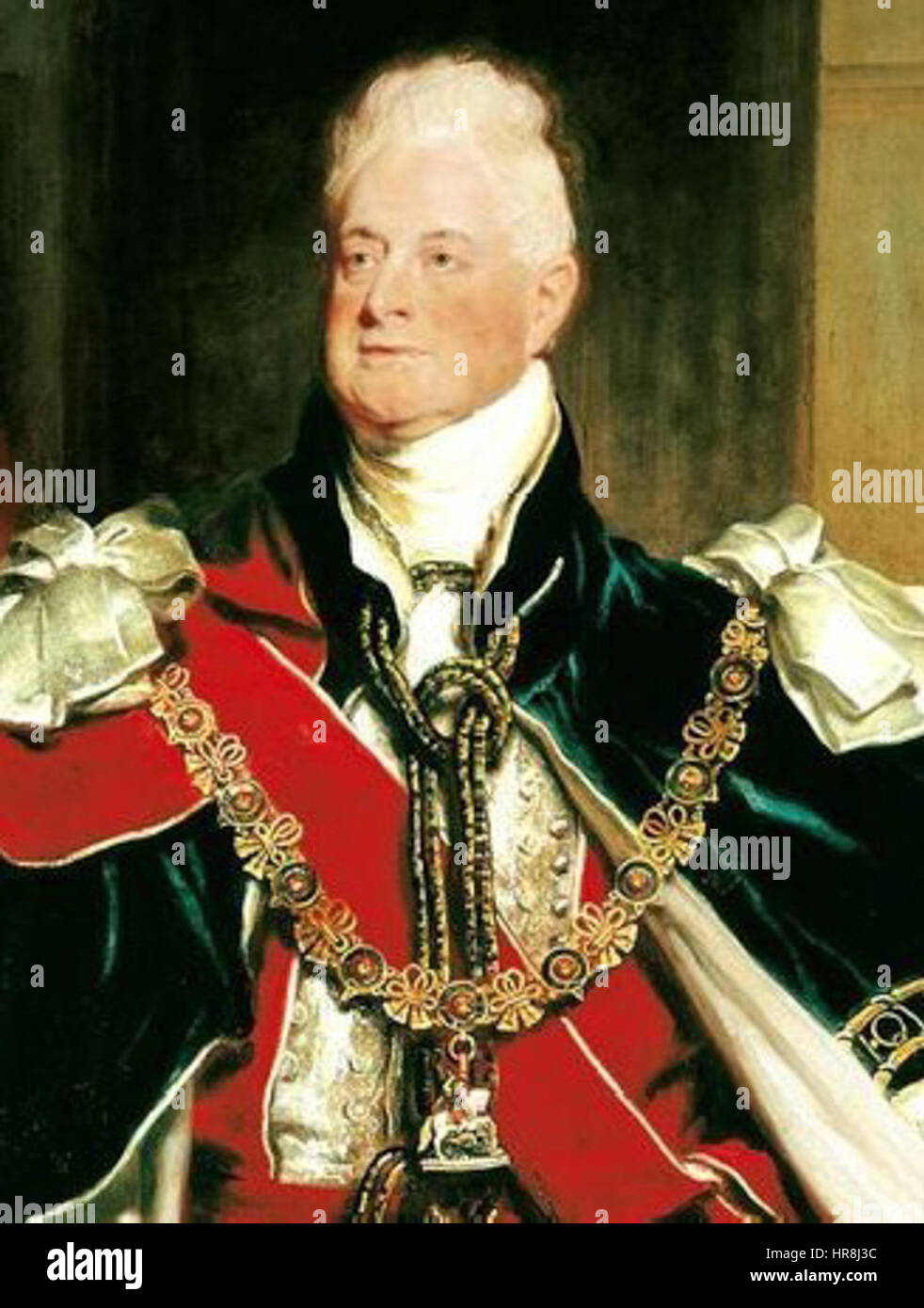 Wilhelm IV. von Großbritannien Stockfoto