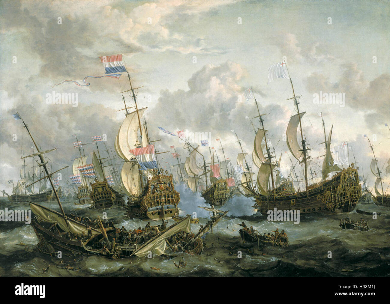 Storck, vier-Tage-Schlacht Stockfoto