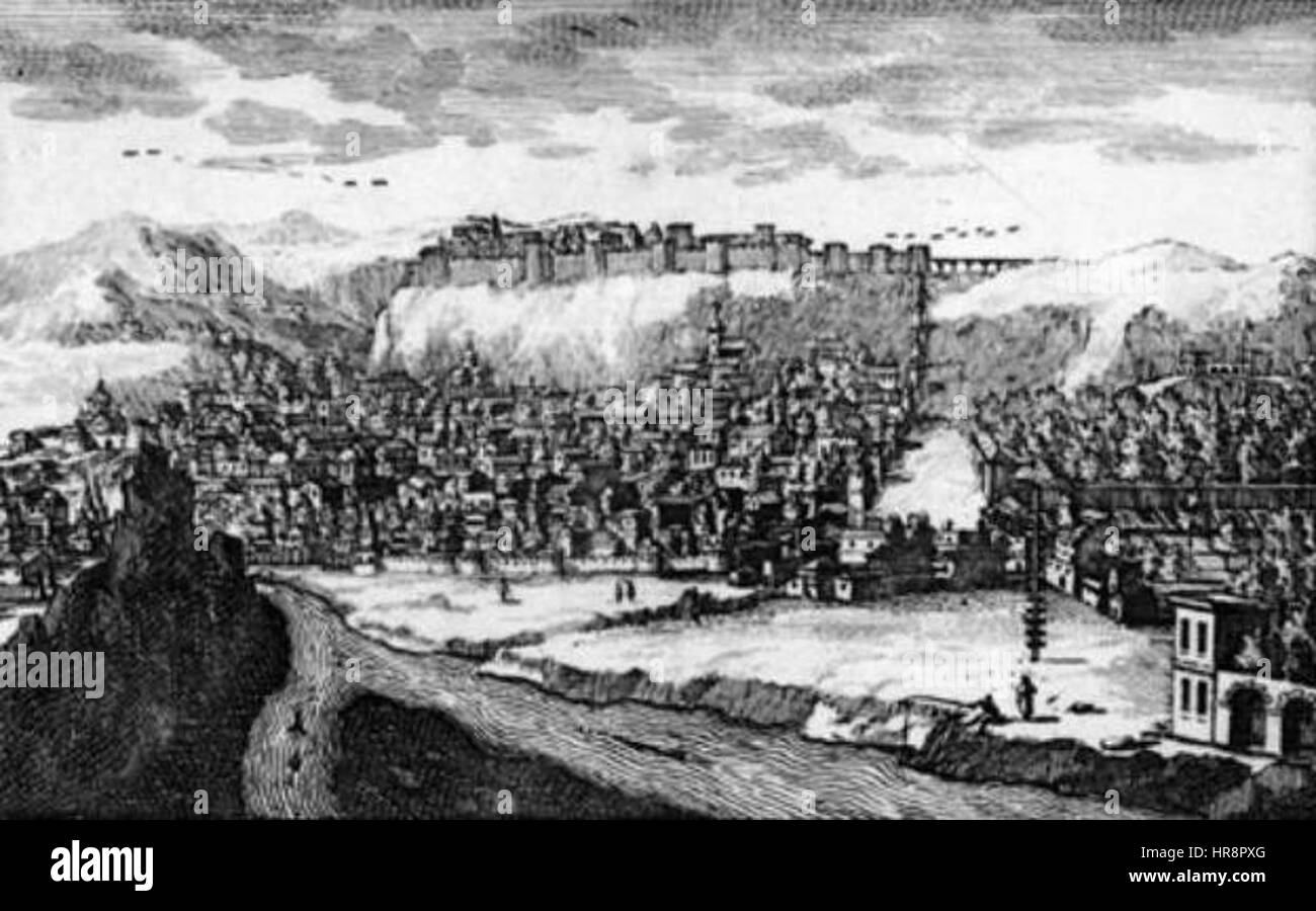 TEFLIS, CAPITALE DE GEORGIE Stockfoto