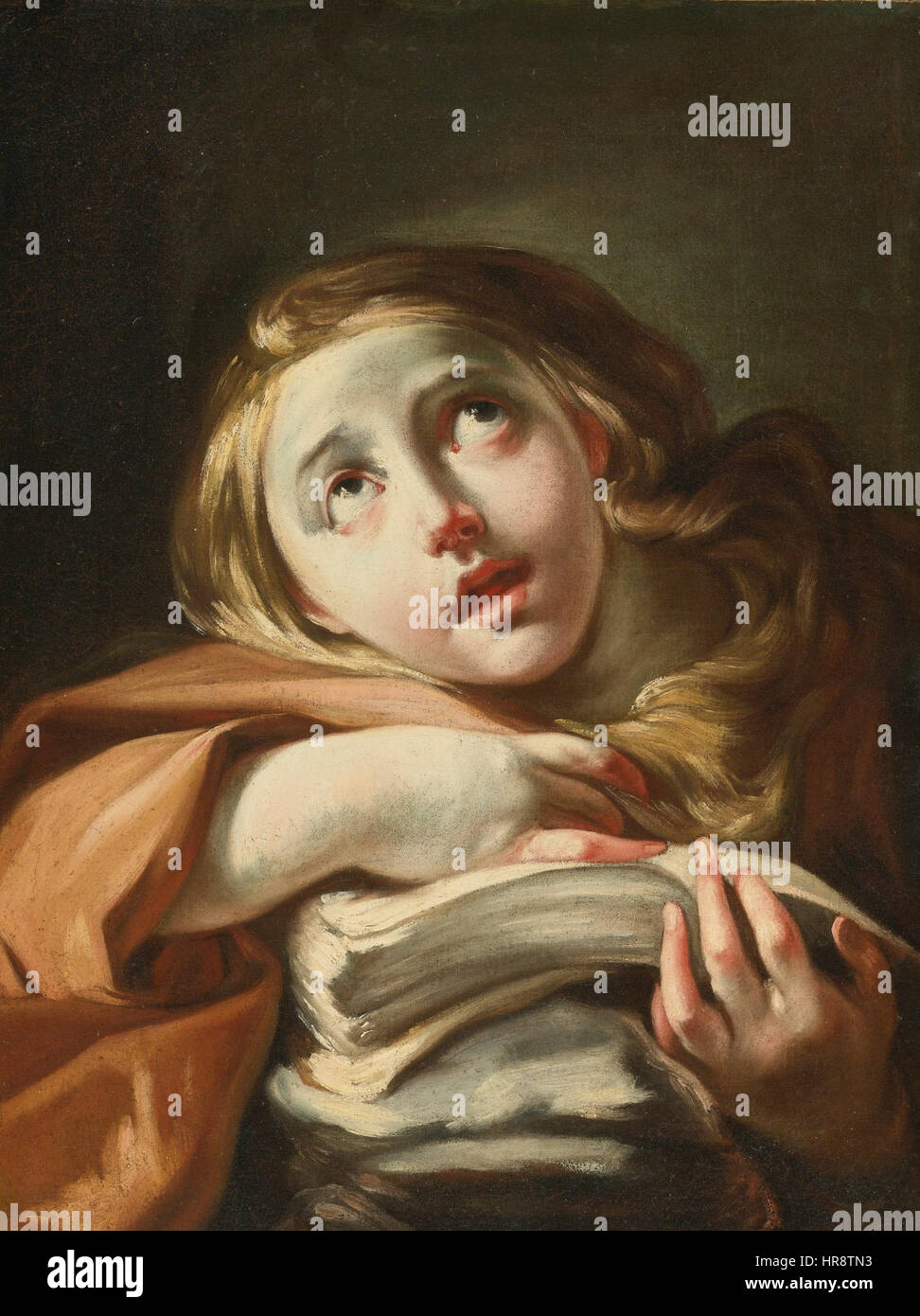 Venezianische Schule die Büßerin Maria Magdalena Stockfoto