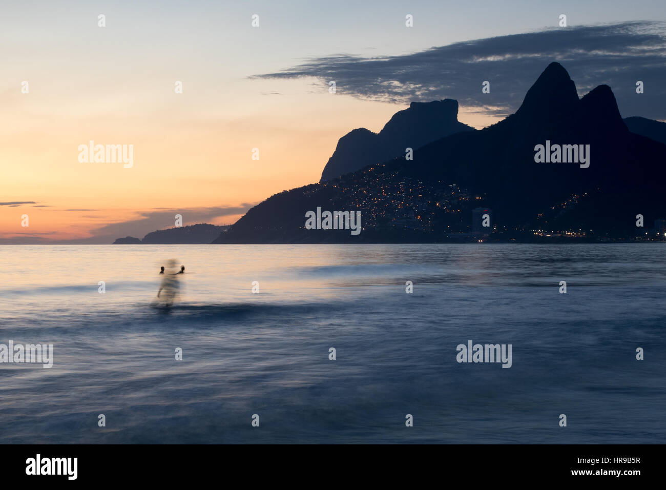 Strand von Ipanema, Rio De Janeiro Brasilien 2016⠀ Stockfoto