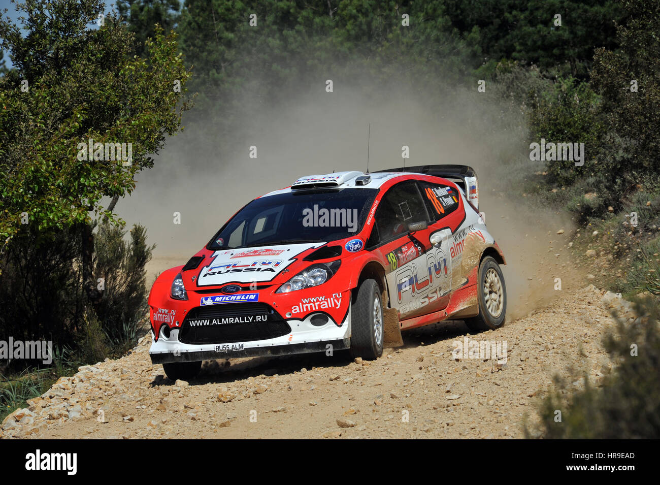 WRC World Rally Championship 2011 Stockfoto