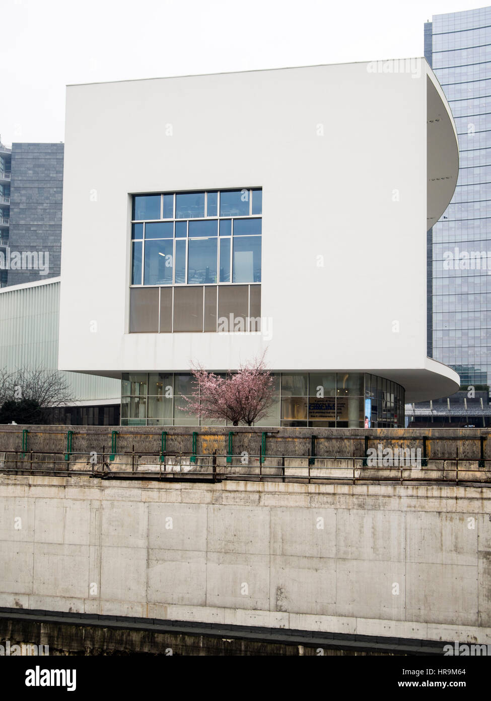 Porta Nuova Viertel während der Mailand Fashion Week Stockfoto