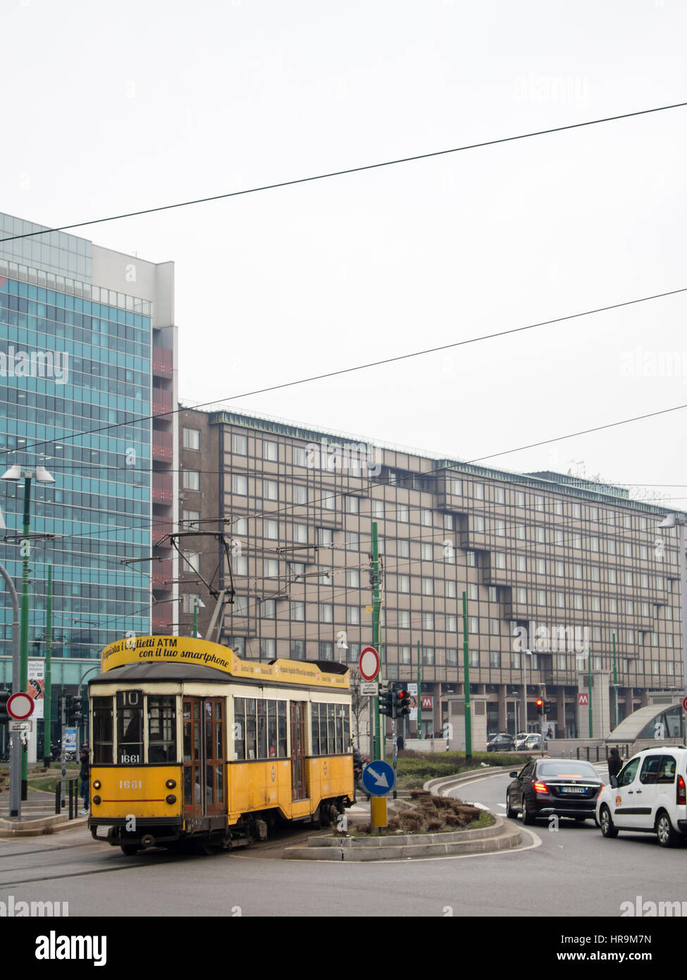 Porta Nuova Viertel während der Mailand Fashion Week Stockfoto