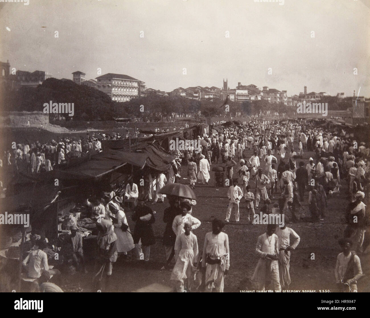 Cocoanut Messe nach der Zeremonie Stockfoto