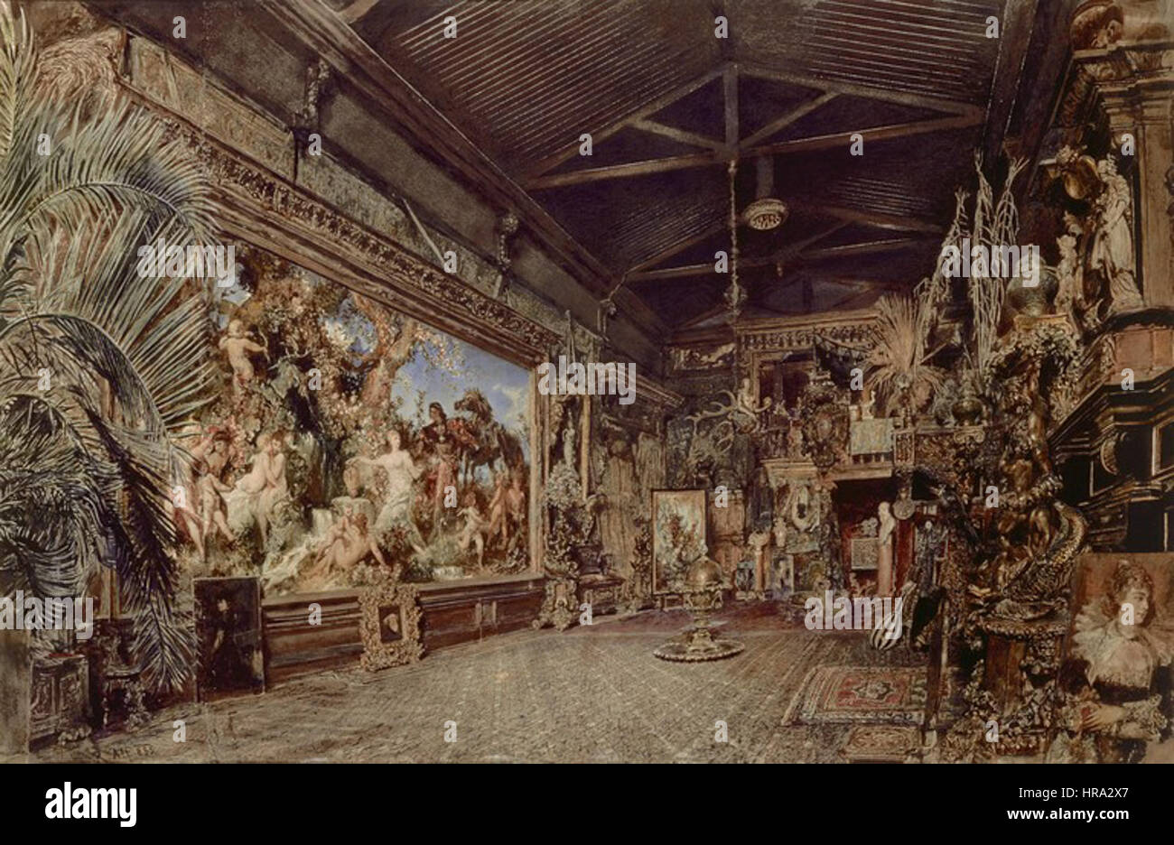 Rudolf von Alt 012 Stockfoto