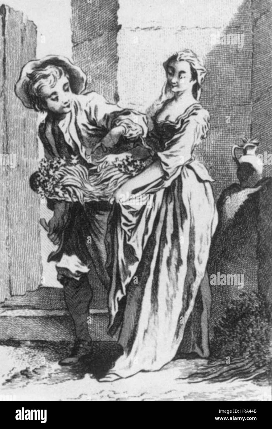 Samuel Richardson - die Schreie der Paris - Radieschen, Rüben - WGA19016 Stockfoto