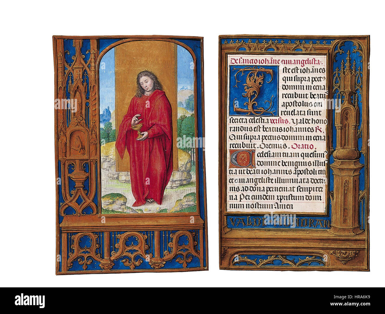 Rothschild Prayerbook 8 Stockfoto