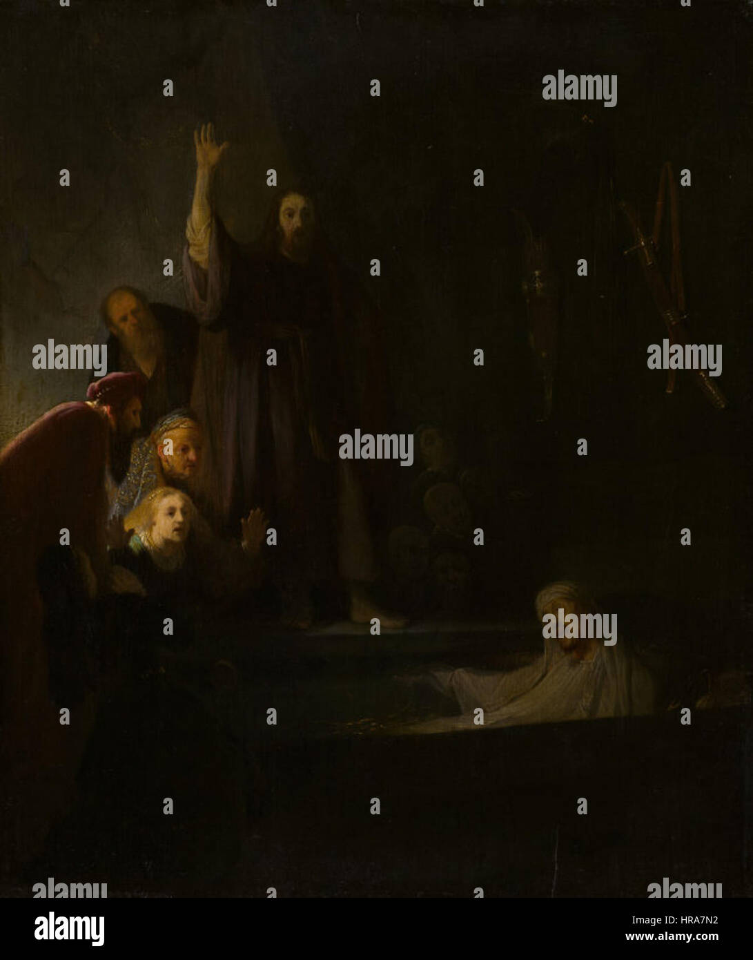 Rembrandt - Lazarus - Artic Stockfoto