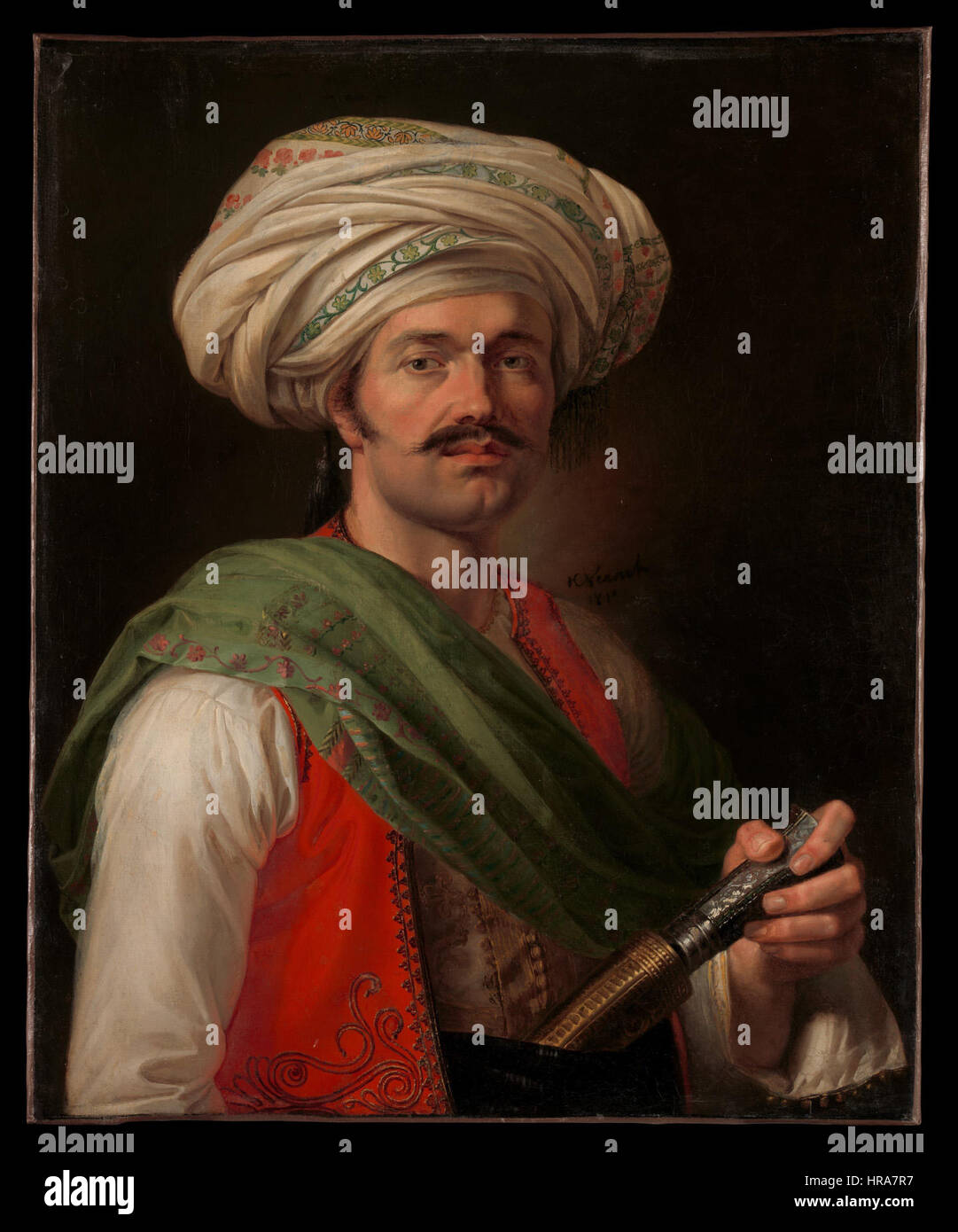 Roustam - Vernet Stockfoto