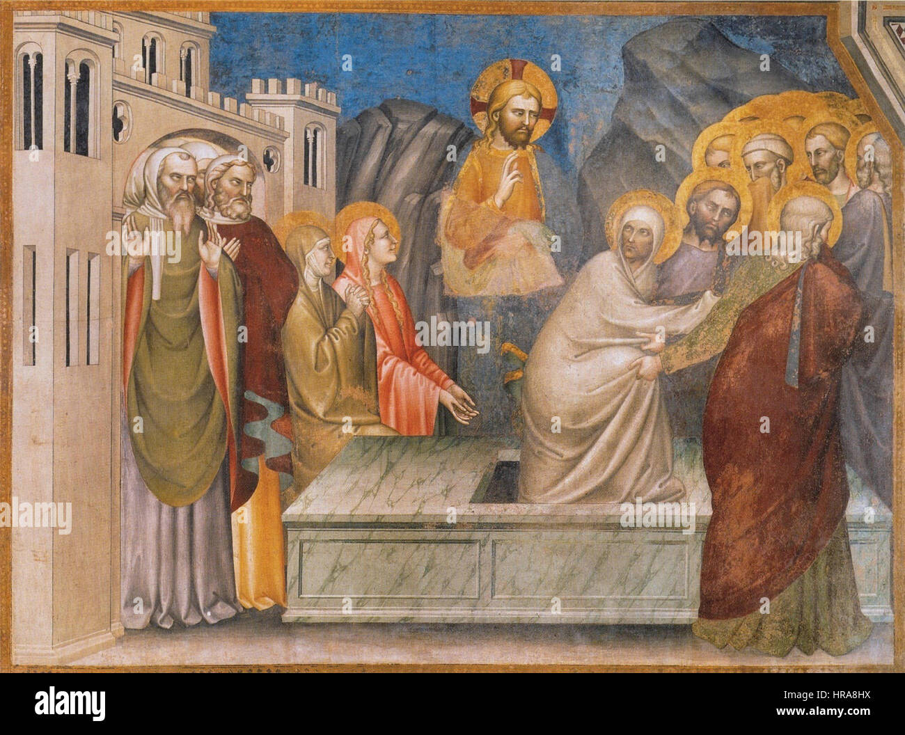 Rinuccinis Kapelle, Detail (2) Stockfoto