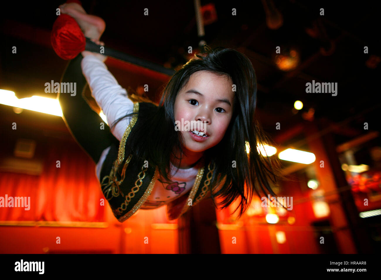 Ausbildungsstätte für Zirkus in Amsterdam Stockfoto