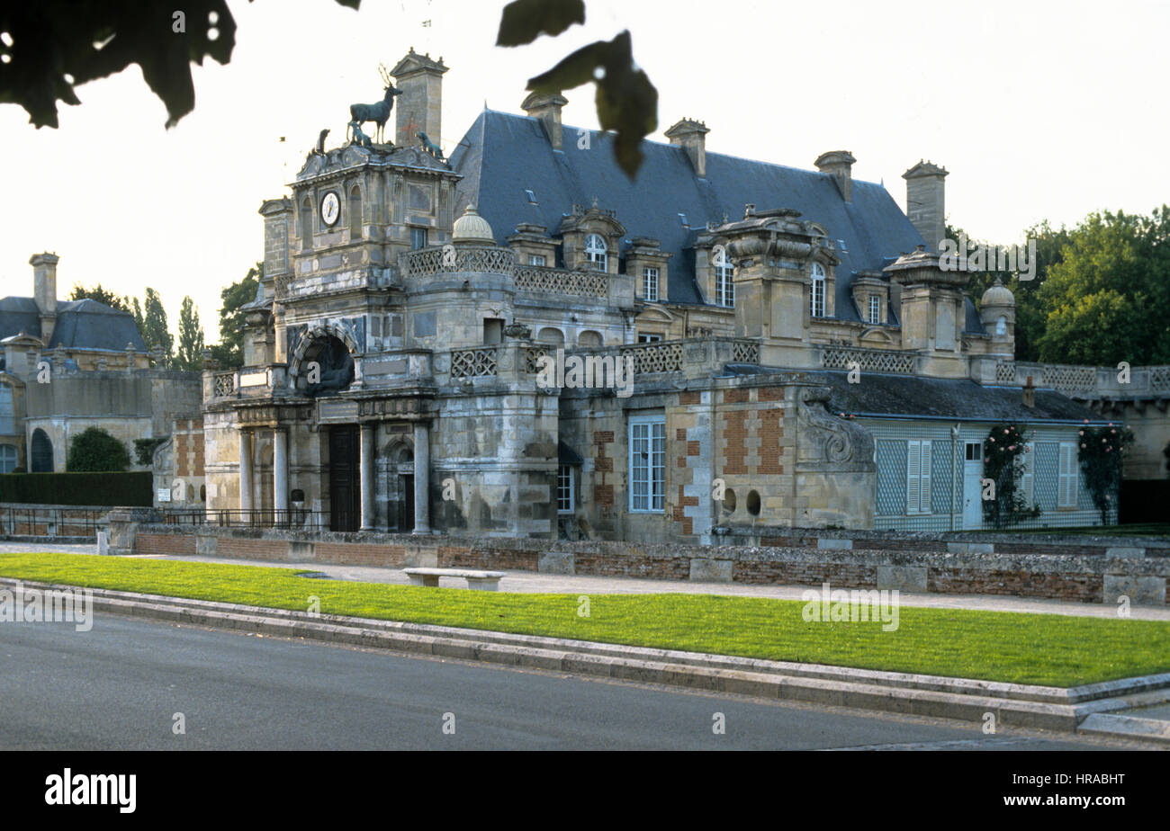 Haus im georgischen Stil. Stockfoto