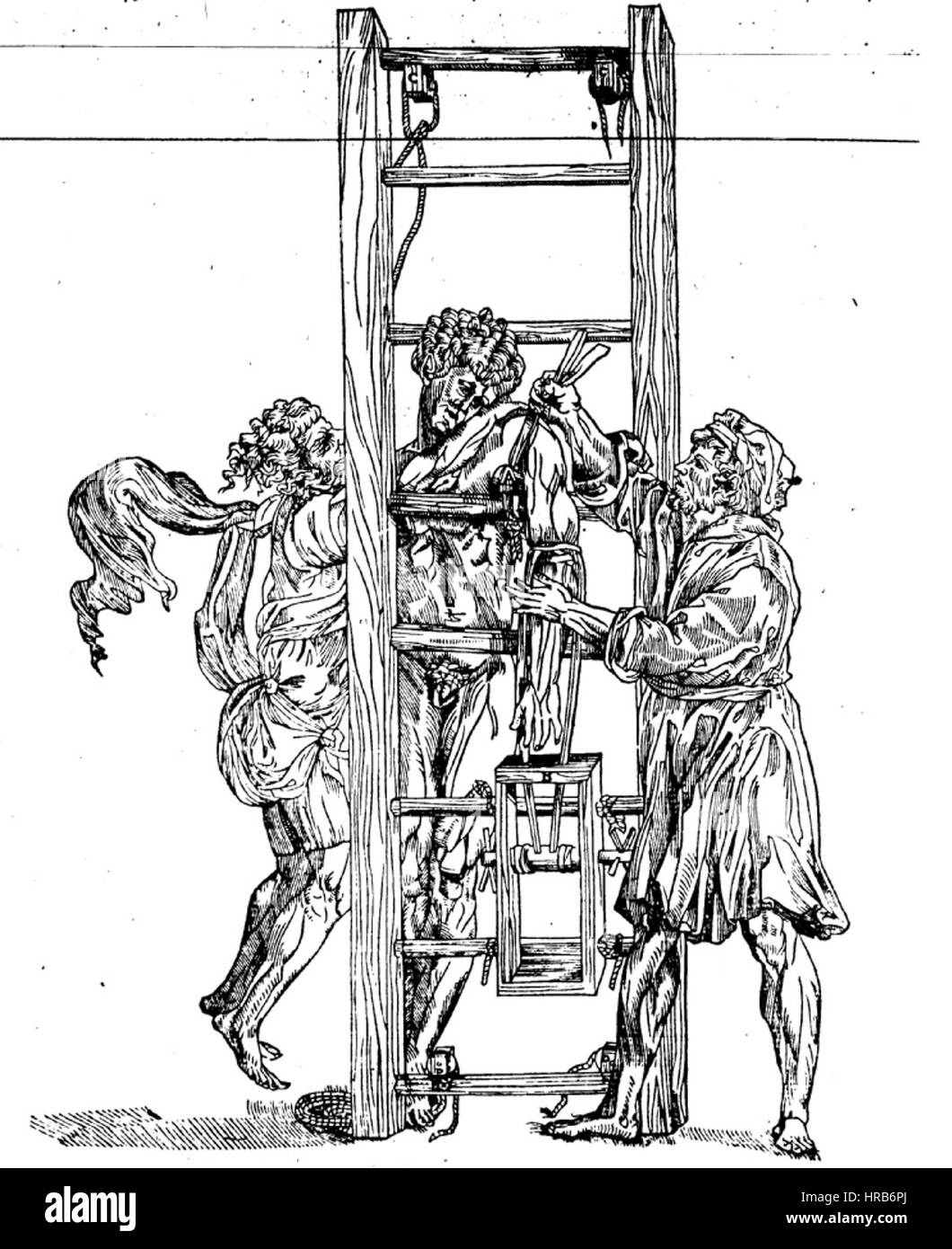 Reduzierung der Schulterluxation (nach einer Zeichnung Napoléon zugeschrieben) Stockfoto