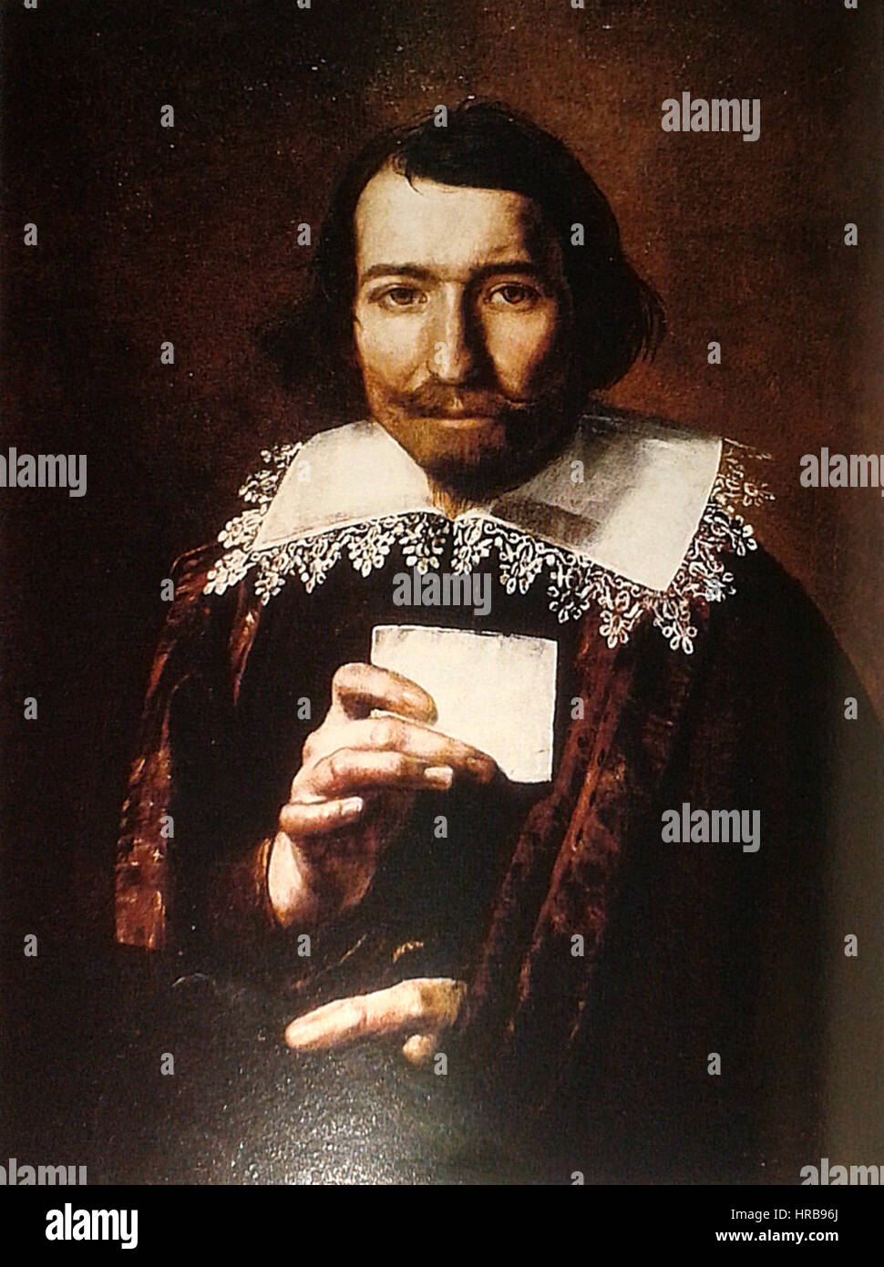 Ritratto di Gentiluomo (3) - Tanzio da Varallo Stockfoto