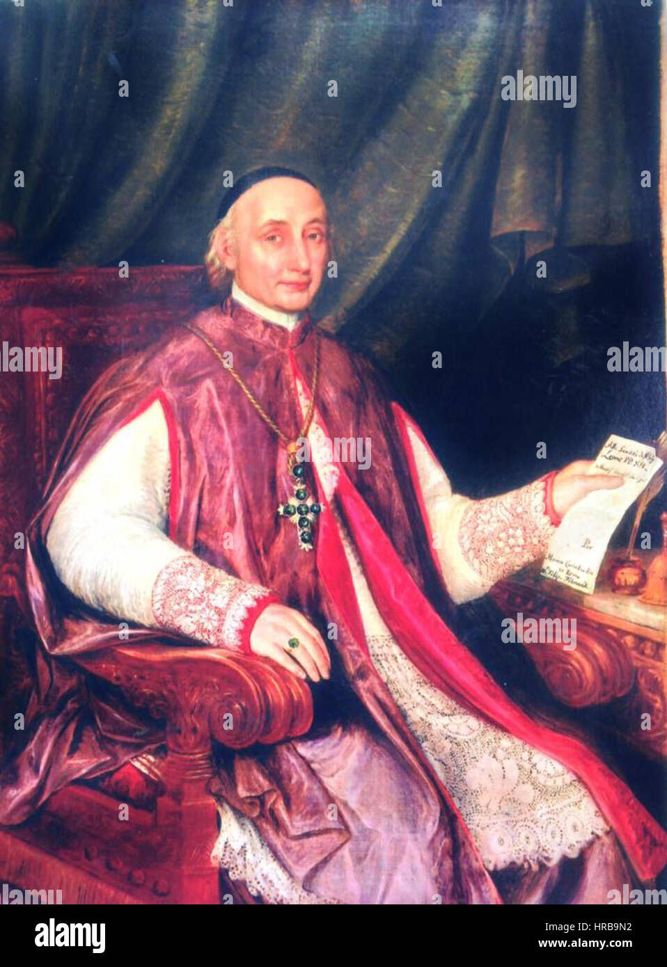 Ritratto di Filippo Filonardi Stockfoto