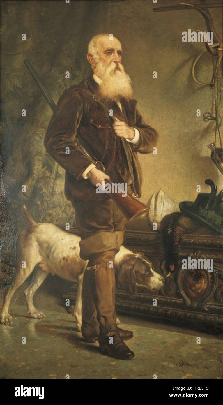 Ritratto di Luigi Crivelli Stockfoto