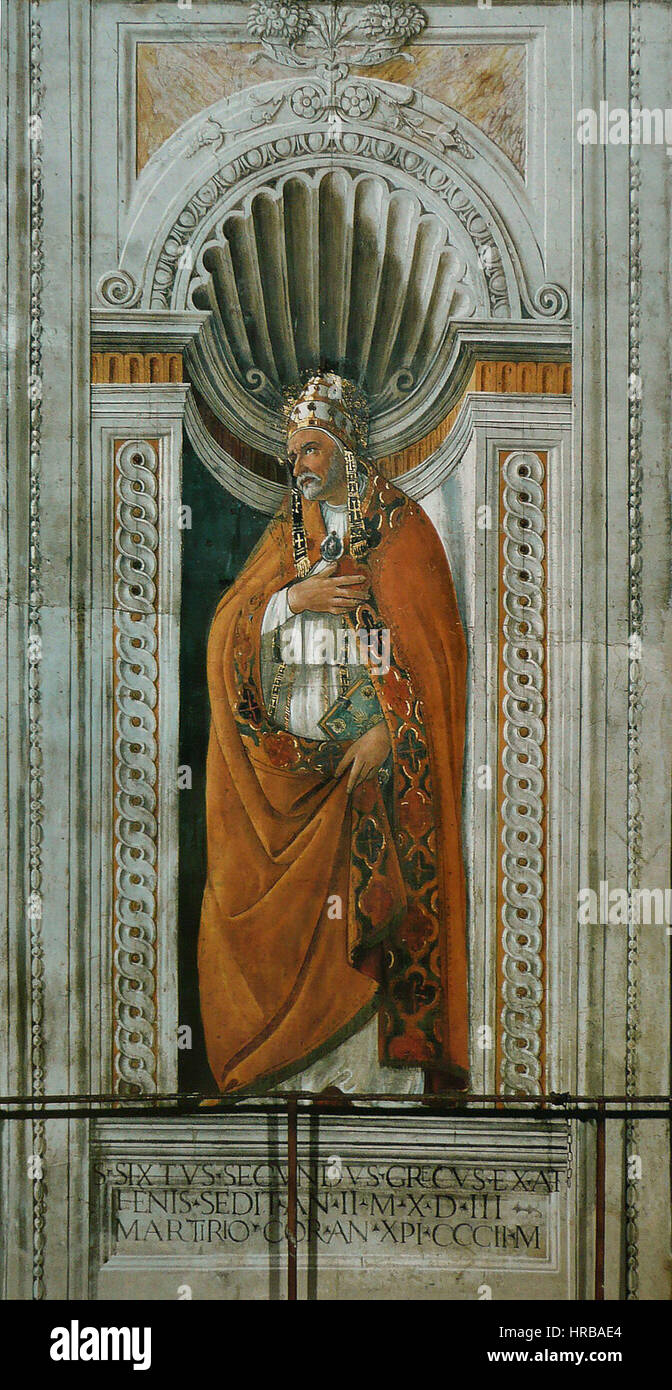 Sandro Botticelli - Gegenkandidaten II Stockfoto