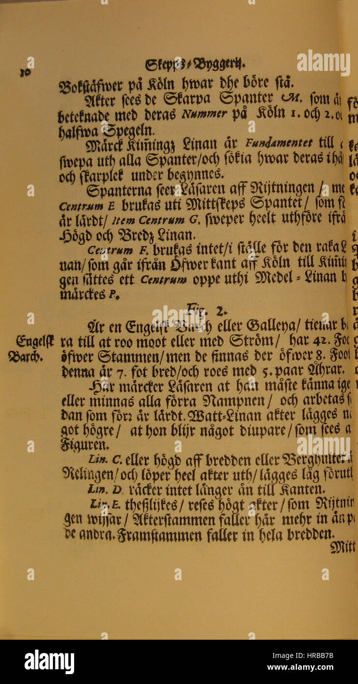 SkepsByggerij-p 10 Stockfoto