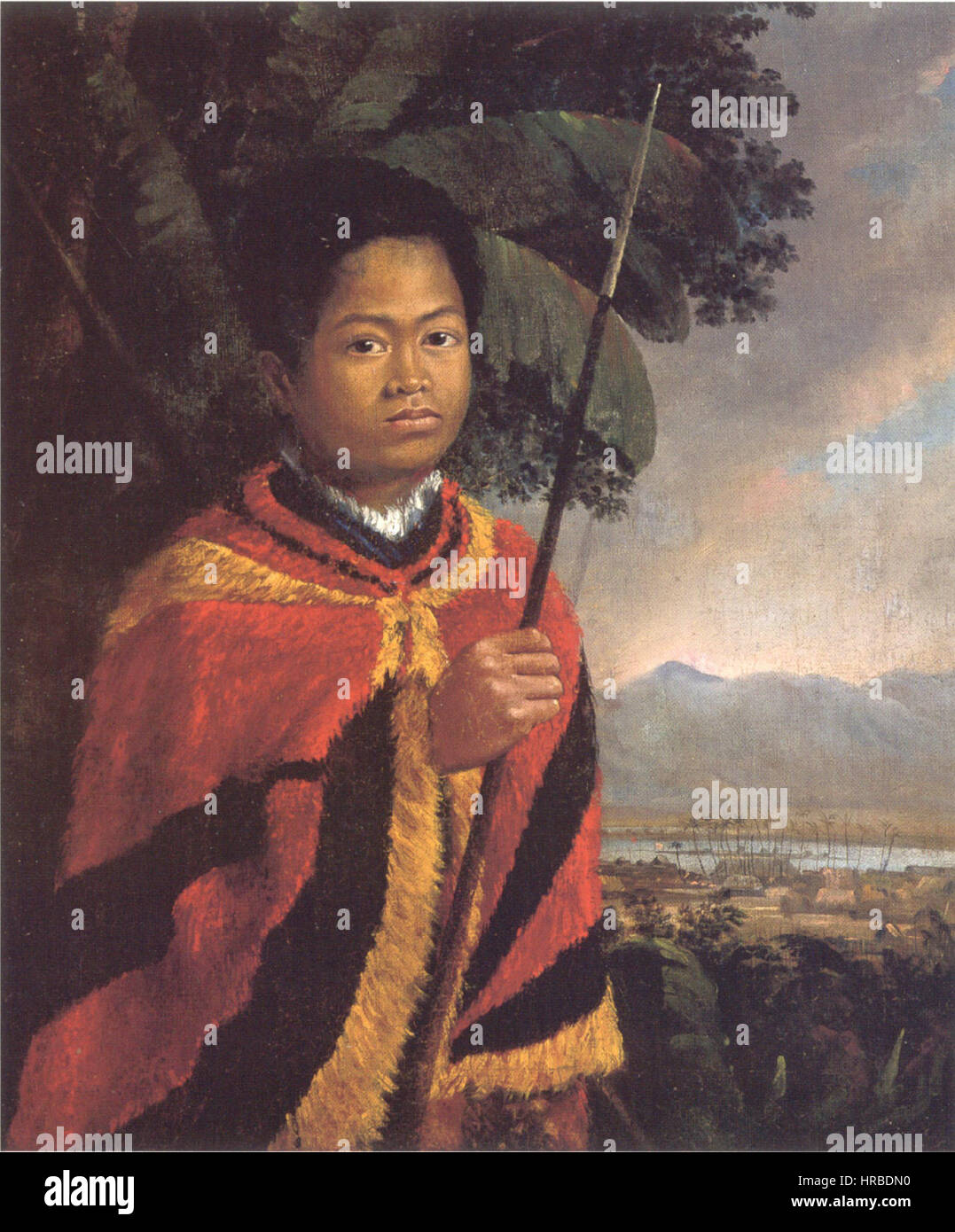 Robert Dampier (1800-1874) - Kamehameha III., 1825 Stockfoto