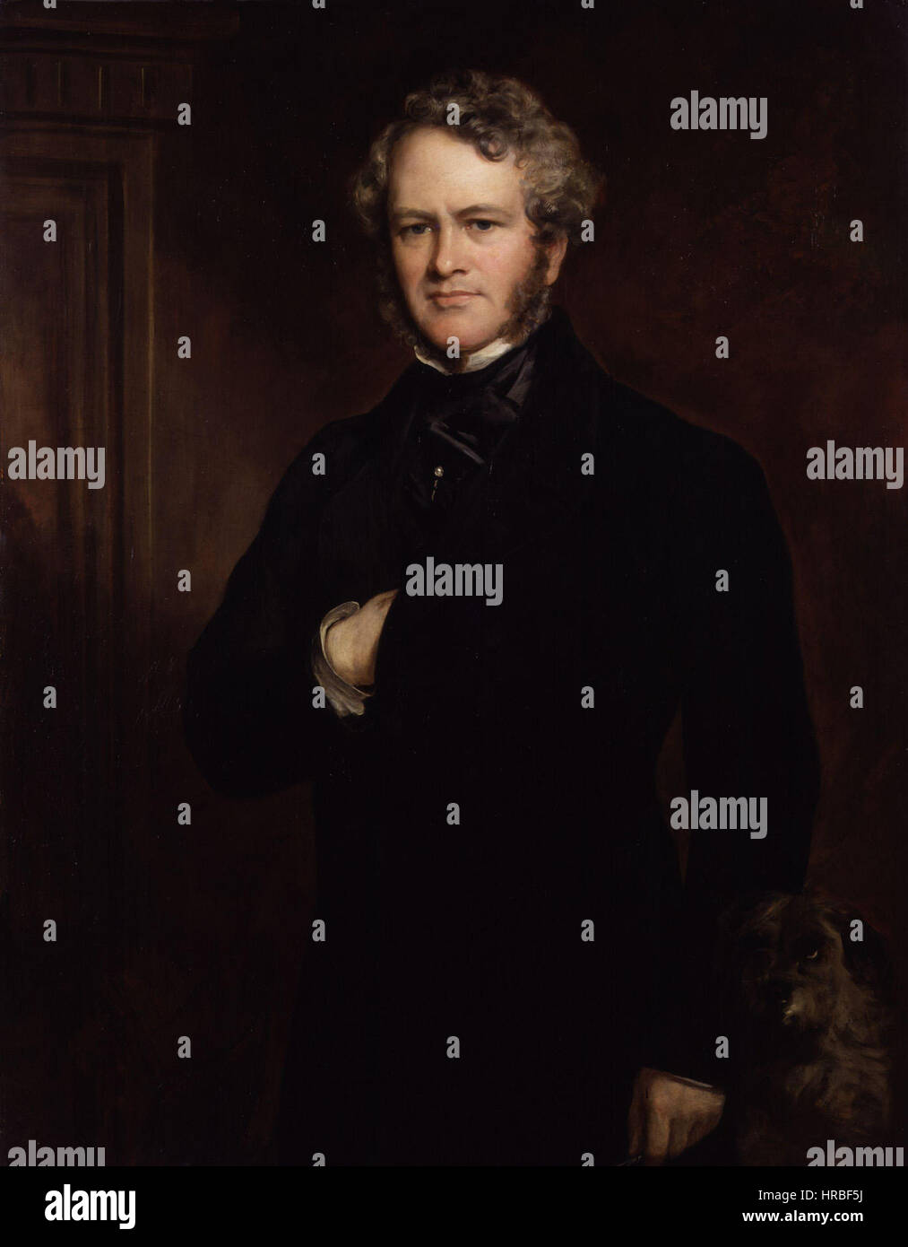 Sir Edwin Henry Landseer von Sir Francis Grant (2) Stockfoto