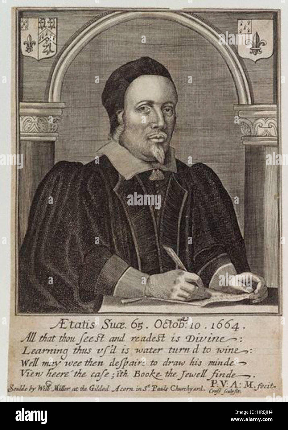 Samuel Clarke (Minister) Stockfoto