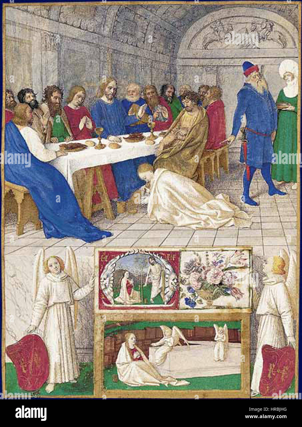 Sainte-Marie-Madeleine Stockfoto