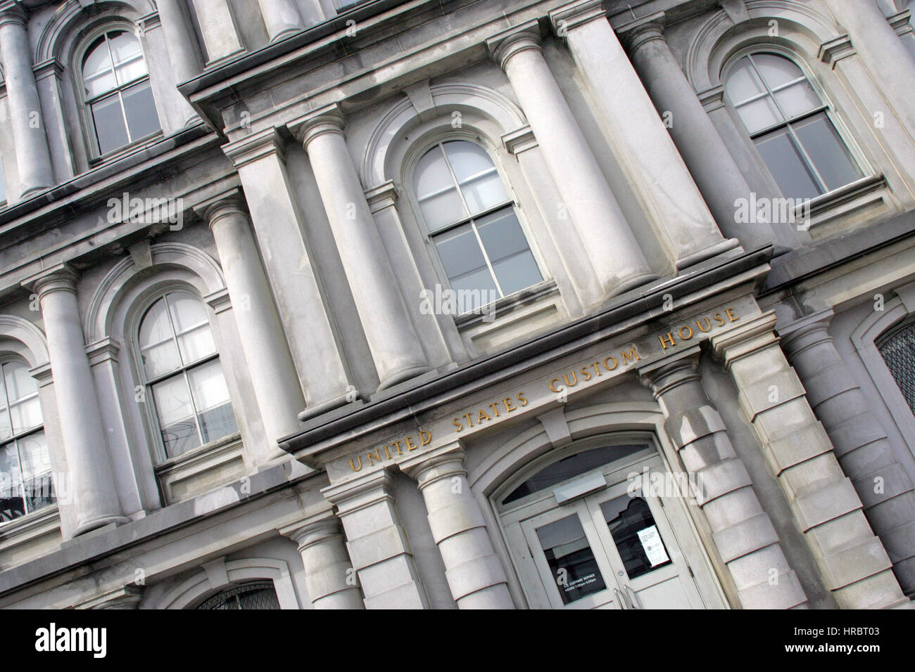 Custom House Portland Maine New England USA Stockfoto