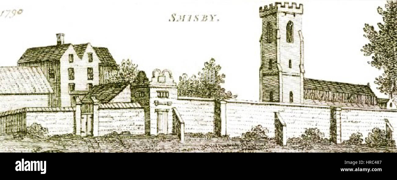 Smisby 1790 Stockfoto