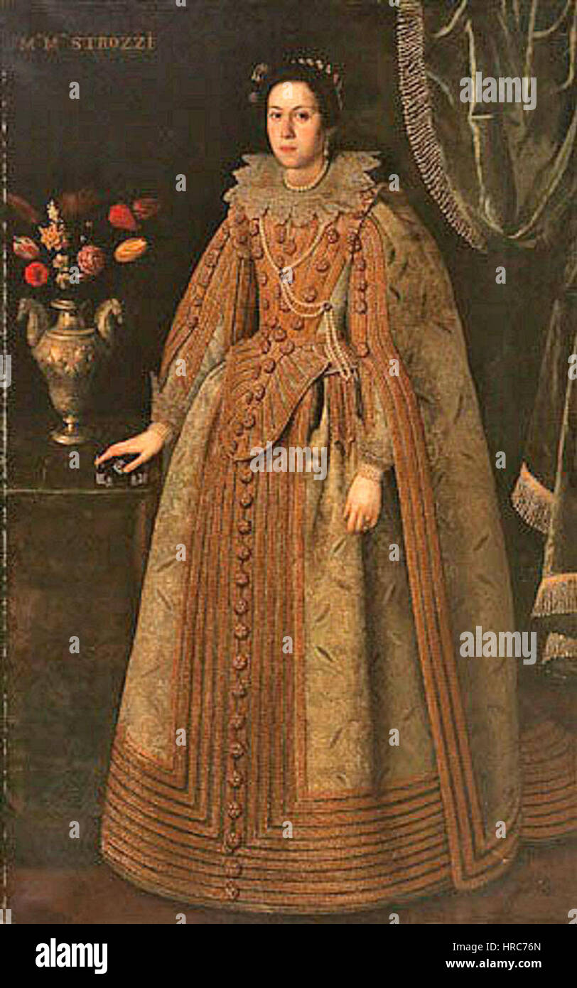 Ritratto di Maria Maddalena Strozzi Stockfoto Ritratto di Maria Maddalena Strozzi Stockfoto