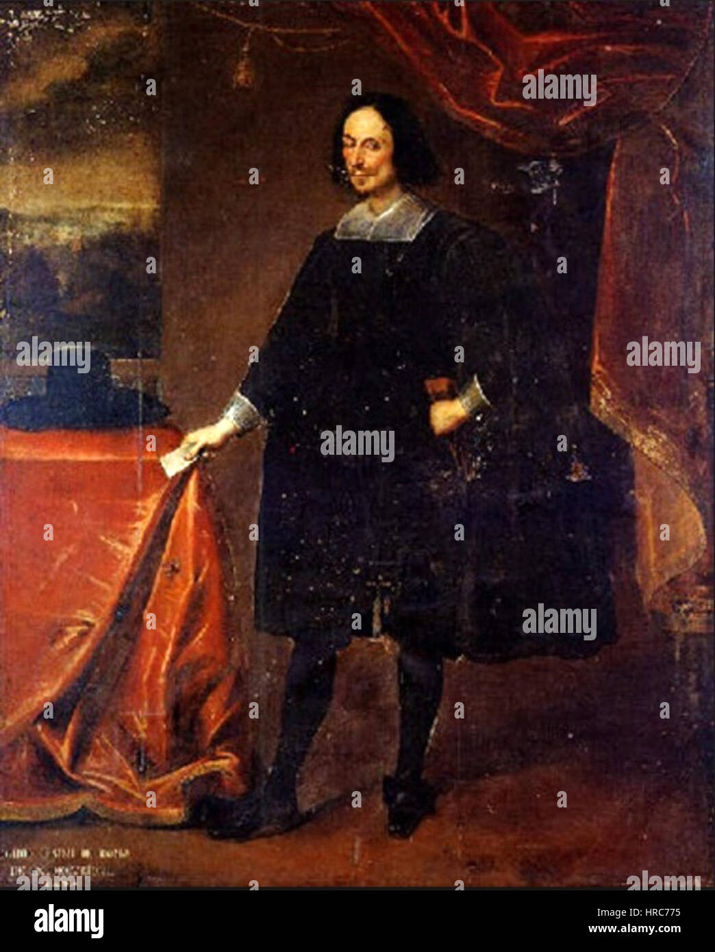 Ritratto del Marchese Egidio Orsini Stockfoto