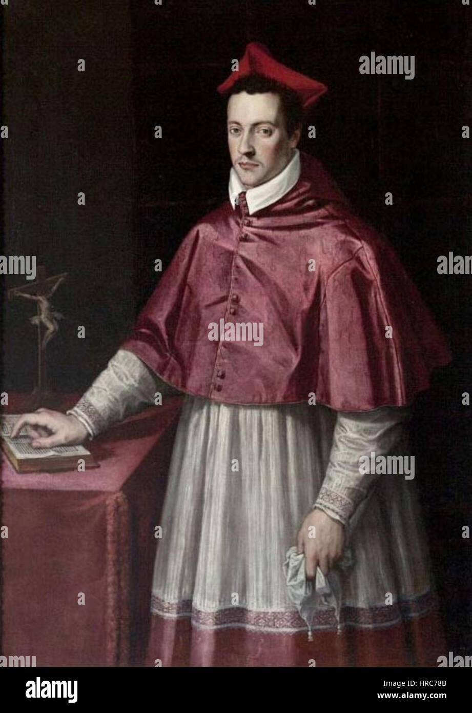 Ritratto del Cardinale Ferdinando de' Medici Stockfoto