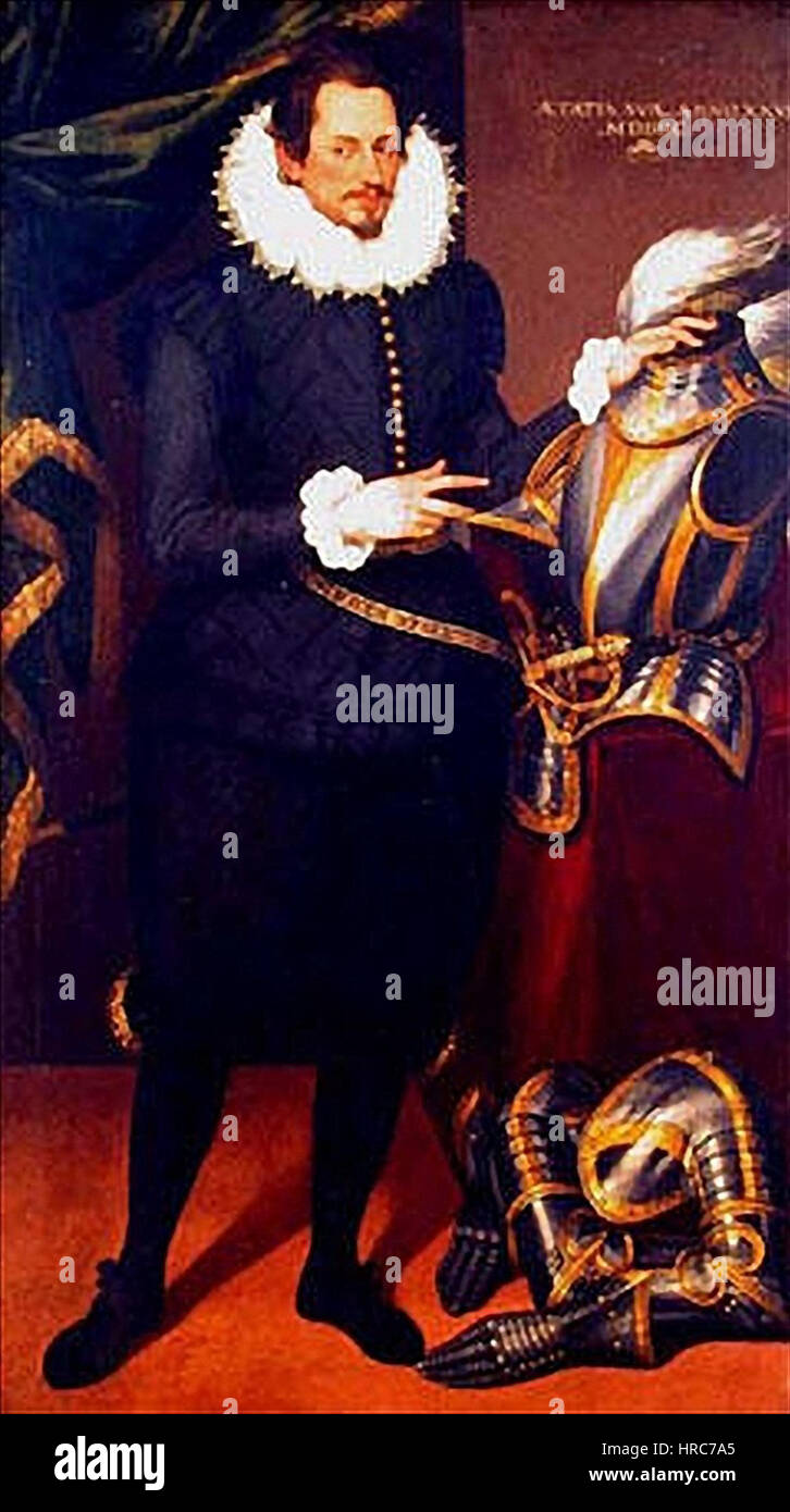 Ritratto di Gentiluomo - T. Passarotti Stockfoto