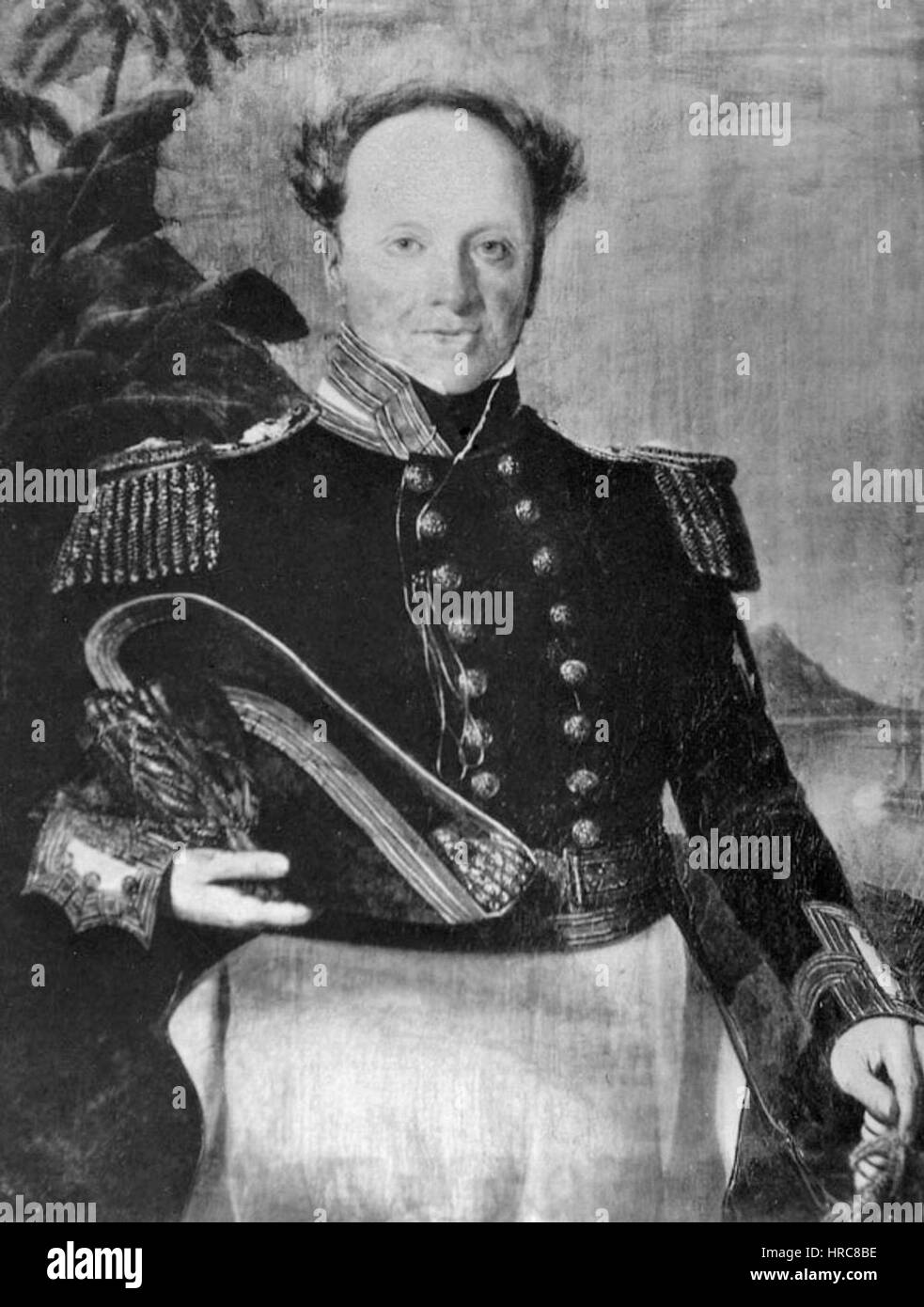 Admiral Richard Darton Thomas Stockfoto