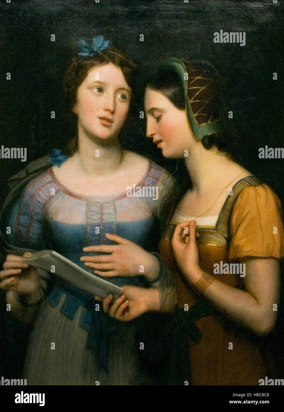 Gesangsunterricht Stockfoto