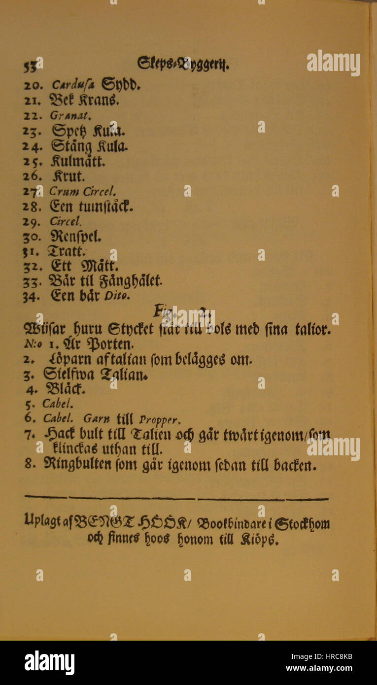 SkepsByggerij-p 56 Stockfoto