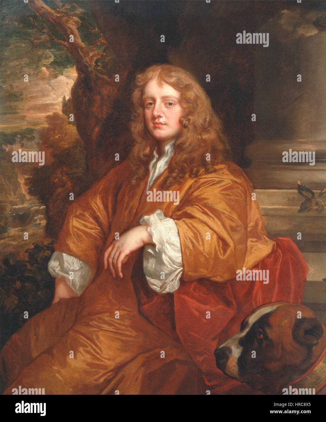 Sir Ralph Bankes von Peter Lely Stockfoto