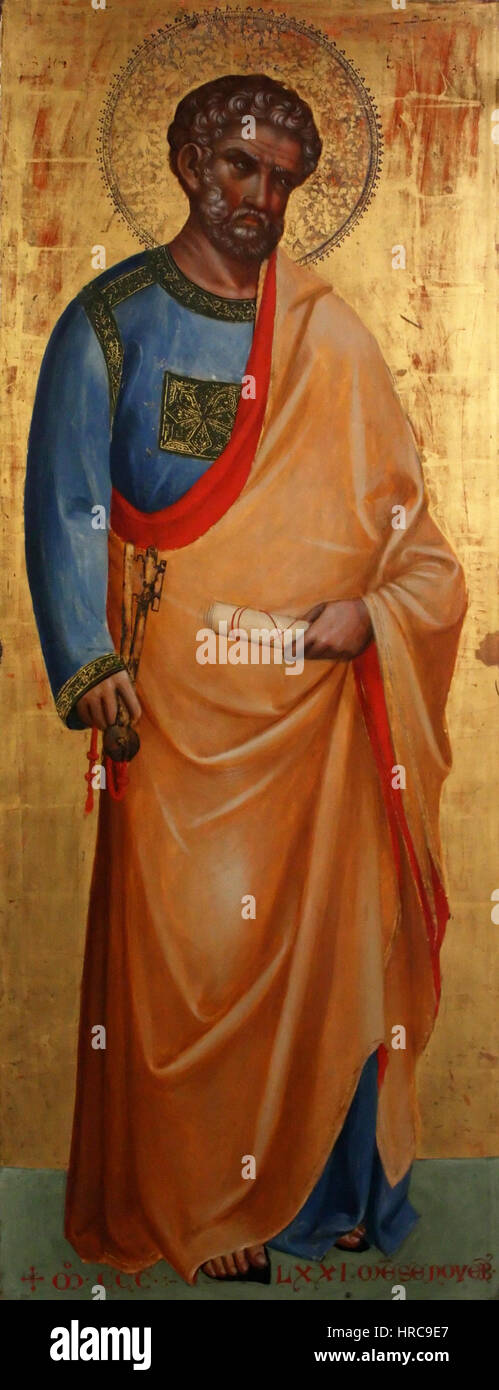 San Pietro - Lorenzo Veneziano Stockfoto