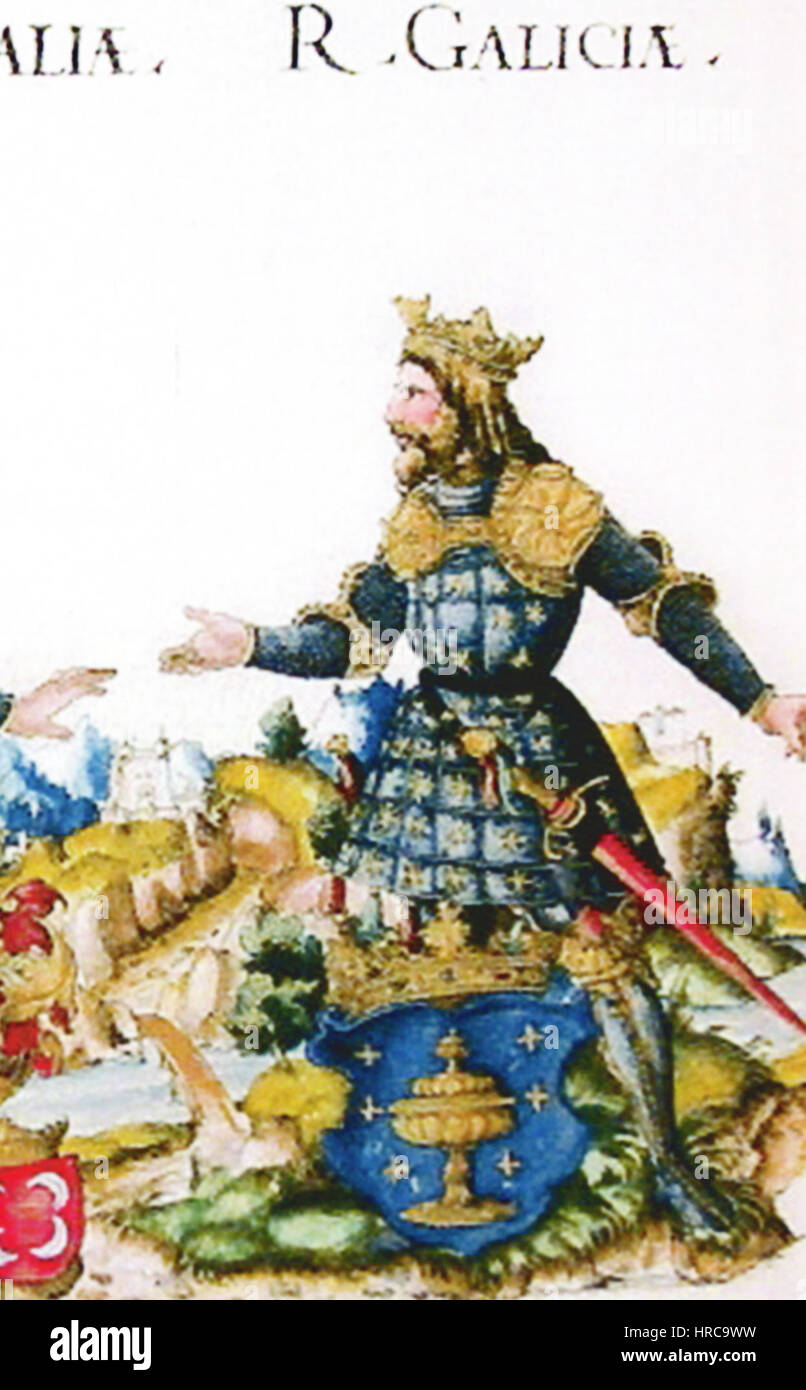Das Königreich Galicien, eine historische Region Spaniens, war ein wichtiger Bestandteil des Karolingischen Reiches. Sie spielte eine zentrale Rolle in der mittelalterlichen europäischen Geschichte, die durch ihren reichen kulturellen und politischen Einfluss geprägt war. Stockfoto