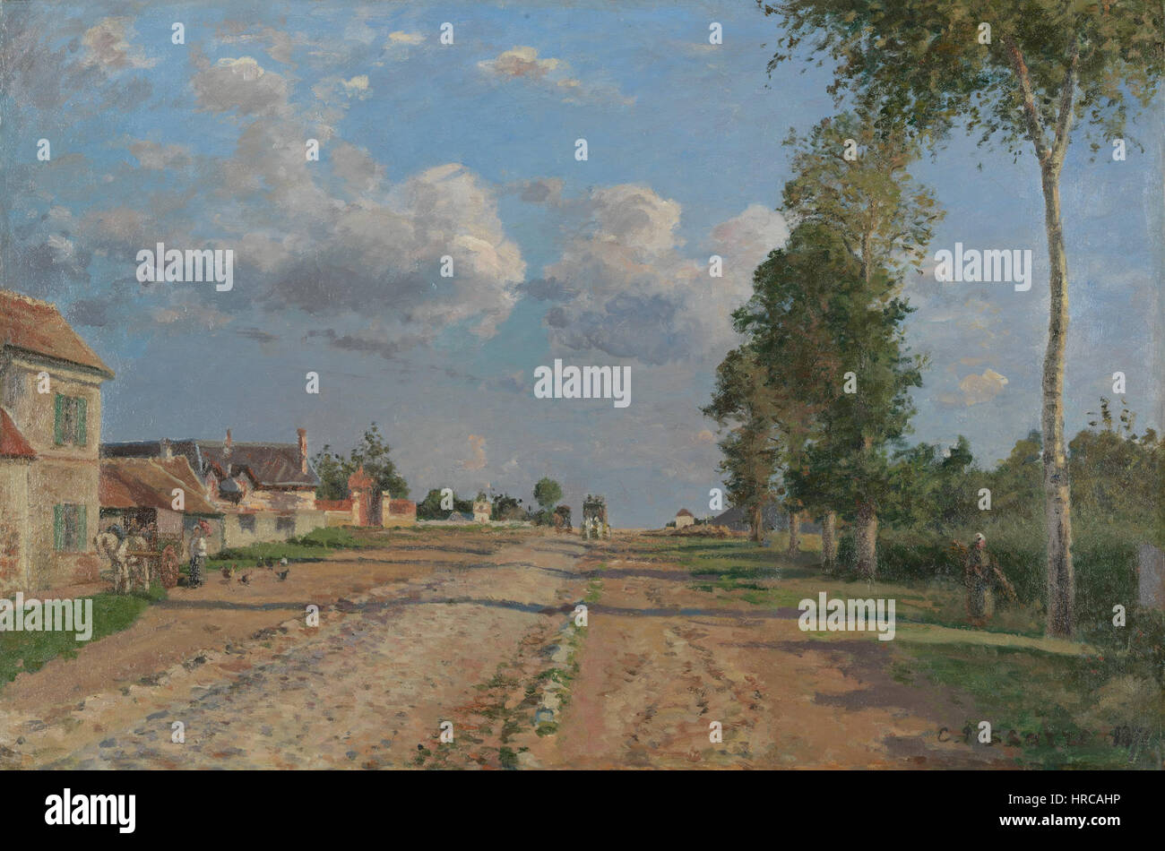 Route de Versailles, Rocquencourt - s0512S2006 - Van-Gogh-Museum Stockfoto